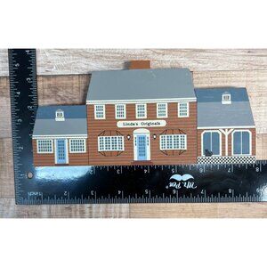 Lindas Originals Wooden Cape Cod Shelf Sitter Decor Rte. 6A Brewster MA Handcraf